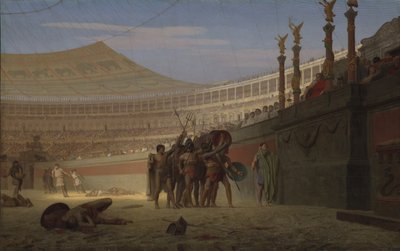 Ave César! Los que van a Morir te Saludan, 1859 de Jean Leon Gerome